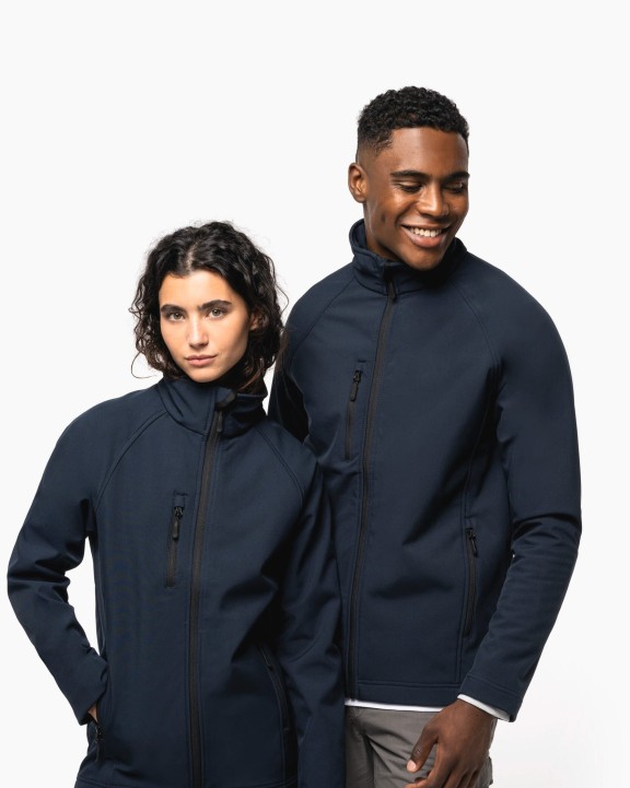 Softshell KARIBAN Ecologisch 3-laags uniseks softshell-jasje voor bedrukking &amp; borduring