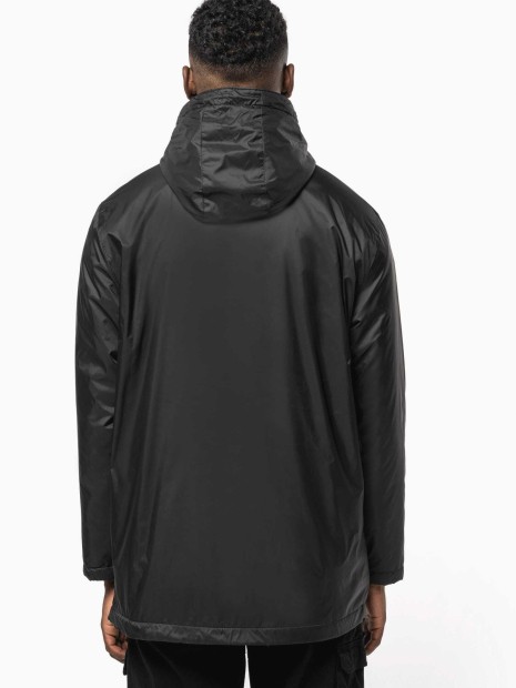 Vestes à personnaliser KARIBAN Veste à capuche avec doublure en micropolaire unisexe 