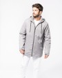 Veste personnalisable KARIBAN Veste à capuche avec doublure en micropolaire unisexe