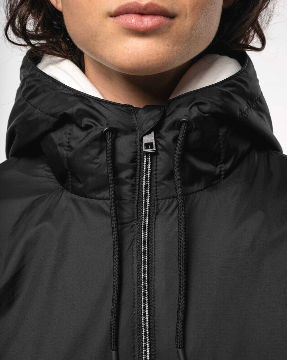 KARIBAN Gefütterte Unisex-Kapuzenjacke aus Mikrofleece Jacke personalisierbar