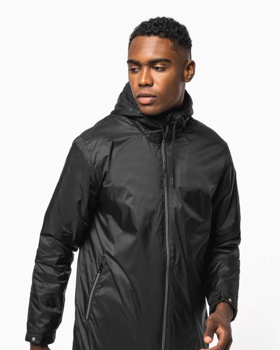 KARIBAN Gefütterte Unisex-Kapuzenjacke aus Mikrofleece Jacke personalisierbar