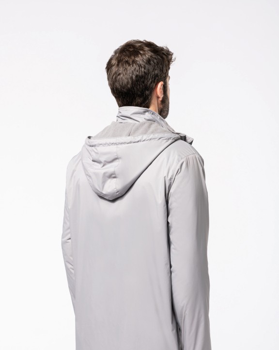 Veste personnalisable KARIBAN Veste à capuche avec doublure en micropolaire unisexe