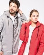 Veste personnalisable KARIBAN Veste à capuche avec doublure en micropolaire unisexe