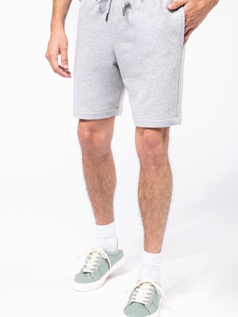 Bermudas & Shorts à personnaliser KARIBAN Bermuda molleton non gratté écoresponsable homme 