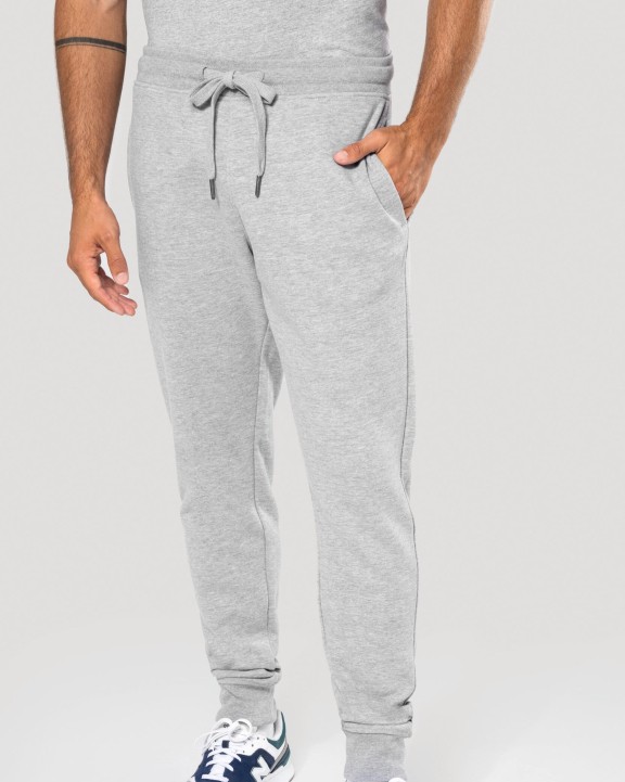 KARIBAN Umweltfreundliche Herrenhose aus ungebürstetem Molton Hose personalisierbar