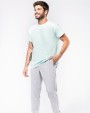 KARIBAN Umweltfreundliche Herrenhose aus ungebürstetem Molton Hose personalisierbar