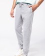 KARIBAN Umweltfreundliche Herrenhose aus ungebürstetem Molton Hose personalisierbar