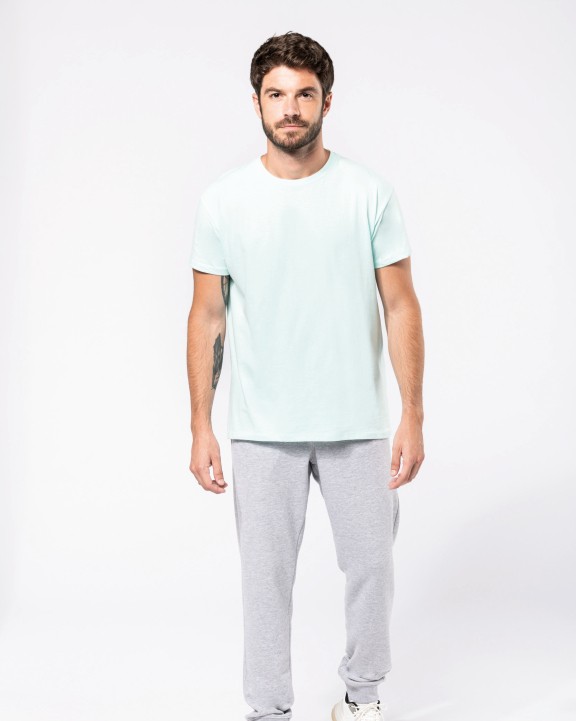 KARIBAN Umweltfreundliche Herrenhose aus ungebürstetem Molton Hose personalisierbar