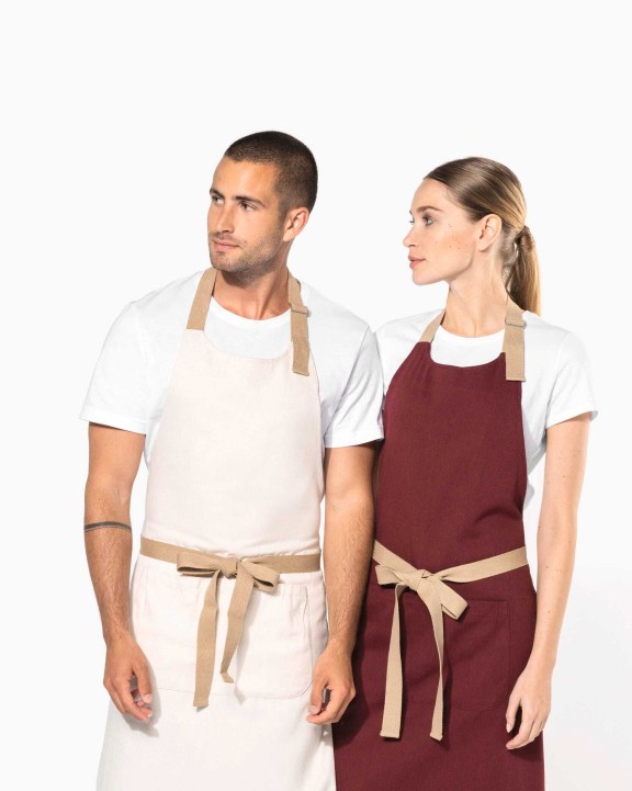 KARIBAN Umweltfreundliche Unisex-Schürze Schürze personalisierbar