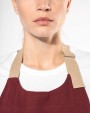KARIBAN Umweltfreundliche Unisex-Schürze Schürze personalisierbar