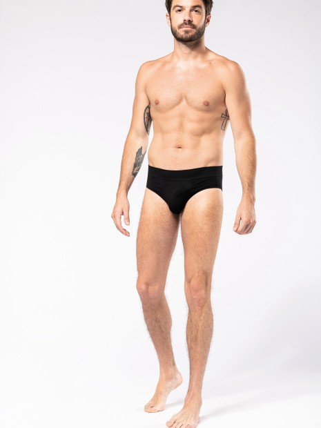 Sous-Vêtements à personnaliser KARIBAN Slip écoresponsable sans coutures homme 