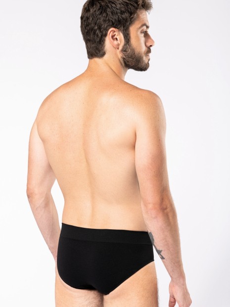Sous-Vêtements à personnaliser KARIBAN Slip écoresponsable sans coutures homme 