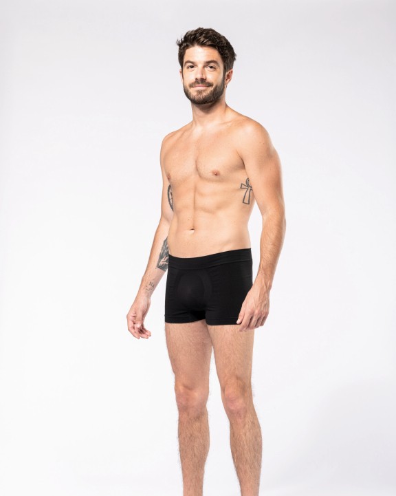 Sous-vêtement personnalisable KARIBAN Boxer écoresponsable sans coutures homme