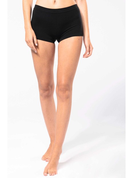 KARIBAN Shorty écoresponsable taille basse sans coutures femme  personnalisable