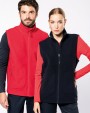 Laine polaire personnalisable KARIBAN Bodywarmer micropolaire écoresponsable unisexe