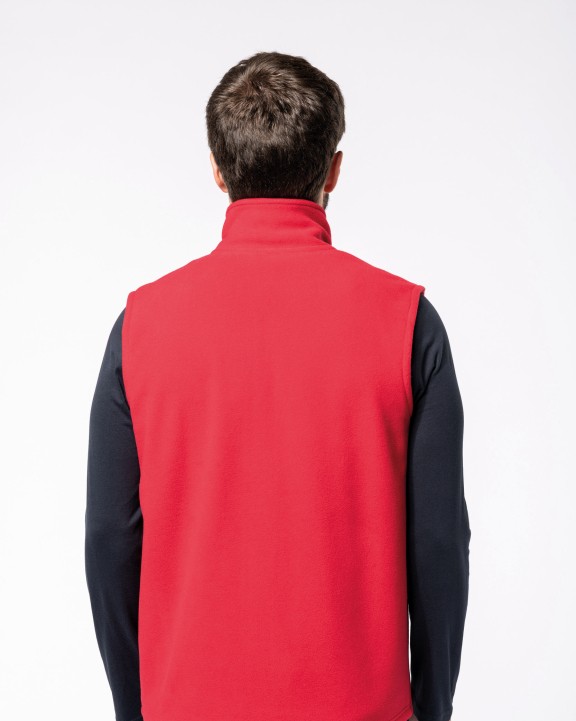 Laine polaire personnalisable KARIBAN Bodywarmer micropolaire écoresponsable unisexe