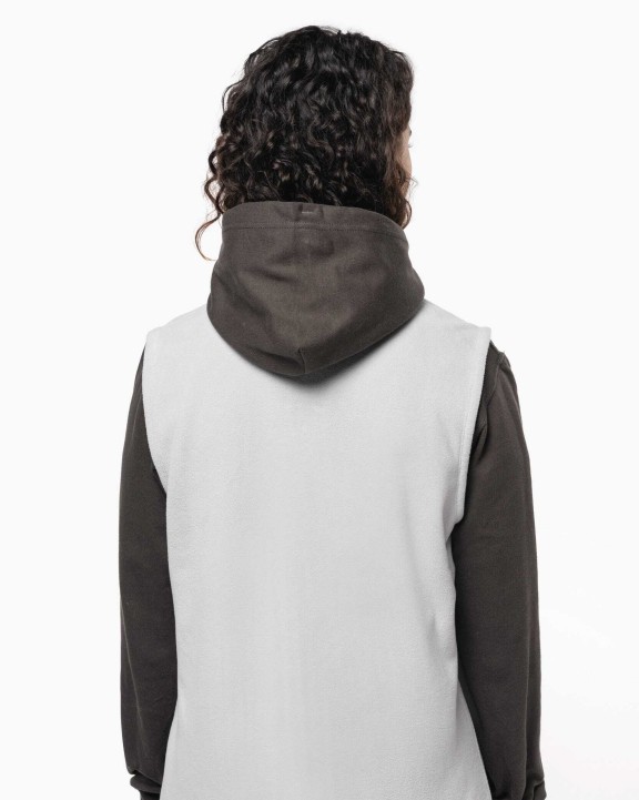 Laine polaire personnalisable KARIBAN Bodywarmer micropolaire écoresponsable unisexe