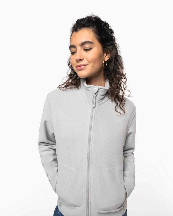 Laine polaire personnalisable KARIBAN Veste micropolaire écoresponsable unisexe