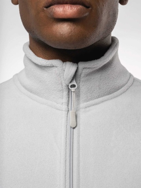 Laines polaires à personnaliser KARIBAN Veste micropolaire écoresponsable unisexe 