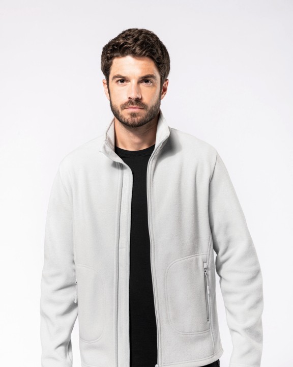 KARIBAN Umweltfreundliche Unisex-Fleecejacke Polar Fleece personalisierbar