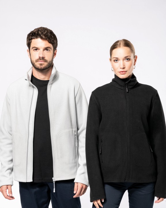 KARIBAN Umweltfreundliche Unisex-Fleecejacke Polar Fleece personalisierbar