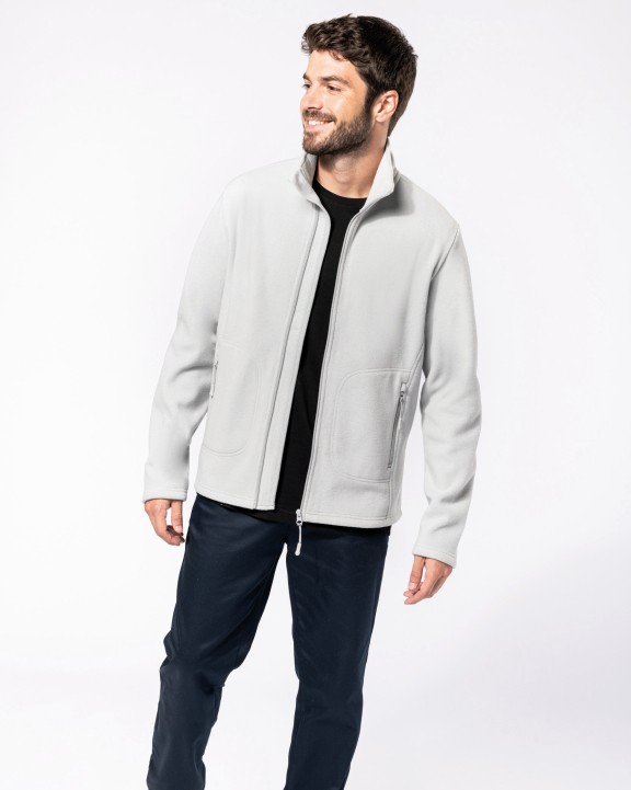 KARIBAN Umweltfreundliche Unisex-Fleecejacke Polar Fleece personalisierbar