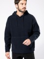 Sweat-shirts à personnaliser KARIBAN Sweat-shirt à capuche oversize en micropolaire recyclée unisexe 