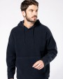 KARIBAN Oversize-Unisex-Kapuzensweatshirt aus recyceltem Fleece Sweatshirt personalisierbar