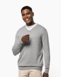 KARIBAN Umweltfreundlicher Herrenpullover mit V-Ausschnitt Pullover personalisierbar