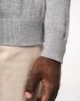 KARIBAN Umweltfreundlicher Herrenpullover mit V-Ausschnitt Pullover personalisierbar