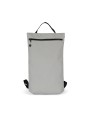 KIMOOD Sac à dos plat recyclé style urbain snow grey personnalisable
