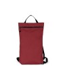 KIMOOD Sac à dos plat recyclé style urbain red safran personnalisable