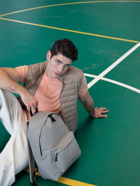 Sacs & Bagagerie à personnaliser KIMOOD Sac à dos casual recyclé avec poche frontale 