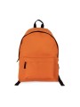 KIMOOD Sac à dos casual recyclé avec poche frontale orange zest personnalisable
