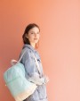 KIMOOD Recycelter Baumwoll-Rucksack Tasche personalisierbar