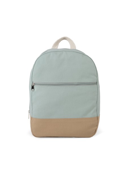 KIMOOD Sac à dos essentiel en coton sage / hemp personnalisable