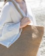 Tote bag KIMOOD Tas in gebreid jute voor bedrukking &amp; borduring