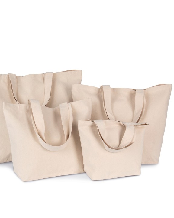 Tote bag KIMOOD Shoppers met ruimteplooi, verkrijgbaar in verschillende afmetingen voor bedrukking &amp; borduring