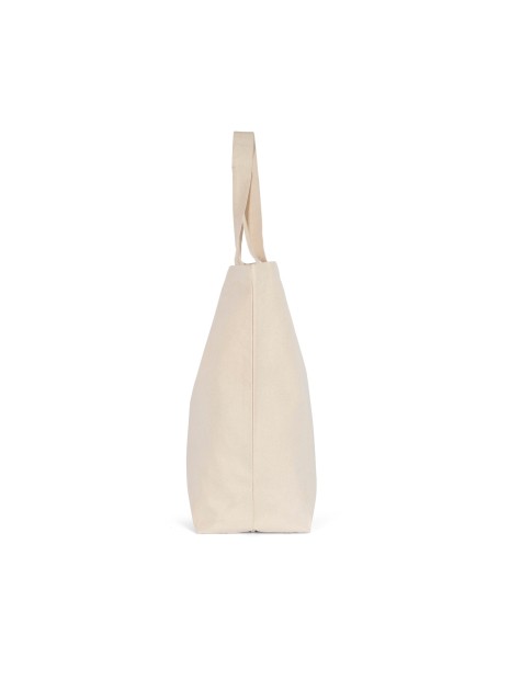 KIMOOD Sacs shopping à soufflet, disponibles en différentes tailles naturel personnalisable