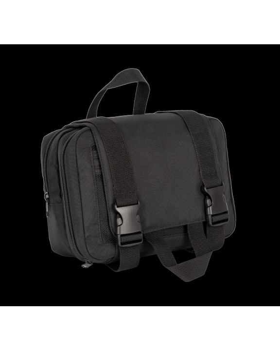 Sac & bagagerie personnalisable KIMOOD Trousse de toilette recyclée avec double compartiment