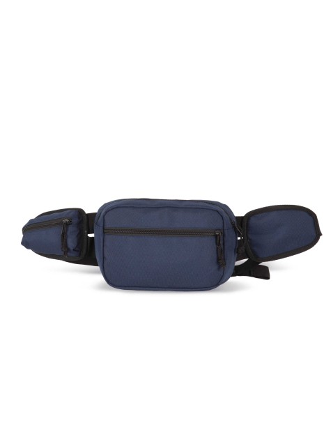 KIMOOD Sac banane recyclé grand format avec pochette latérale  personnalisable