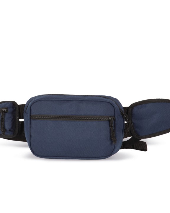 Sac & bagagerie personnalisable KIMOOD Sac banane recyclé grand format avec pochette latérale