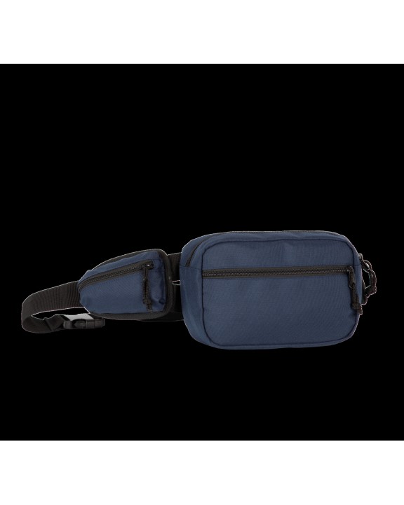 Sac & bagagerie personnalisable KIMOOD Sac banane recyclé grand format avec pochette latérale