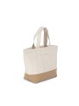 KIMOOD Sac shopping isotherme recyclé ecume / hemp personnalisable