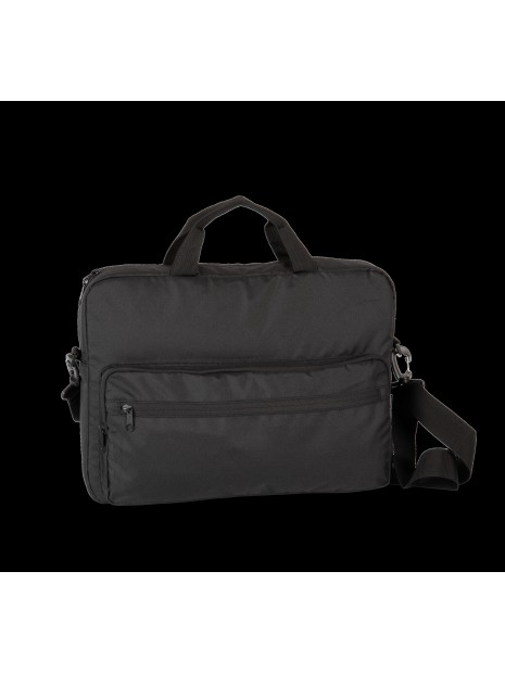 KIMOOD Sac de travail porte-ordinateur recyclé noir personnalisable