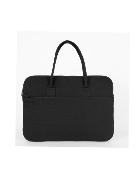 KIMOOD Sac de travail porte-tablette et ordinateur noir personnalisable