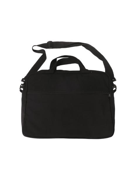 KIMOOD Sac de travail à bandoulière noir personnalisable