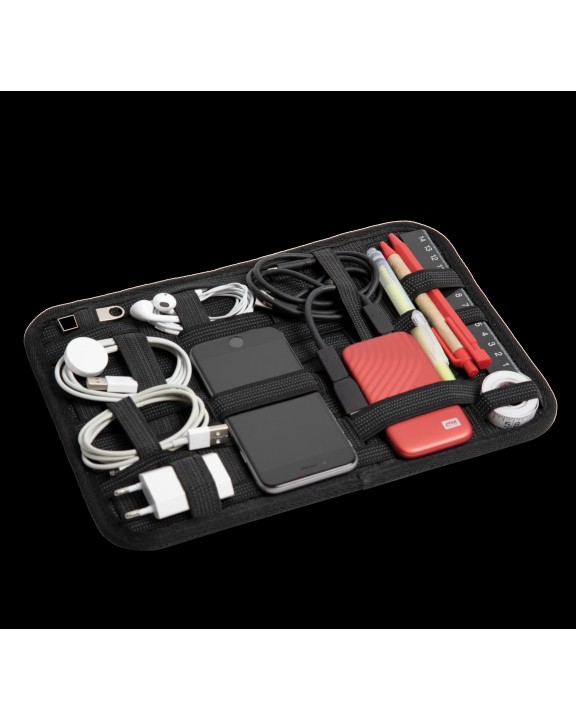 KIMOOD Laptop-Organizer für Kabel und Zubehör Tasche personalisierbar