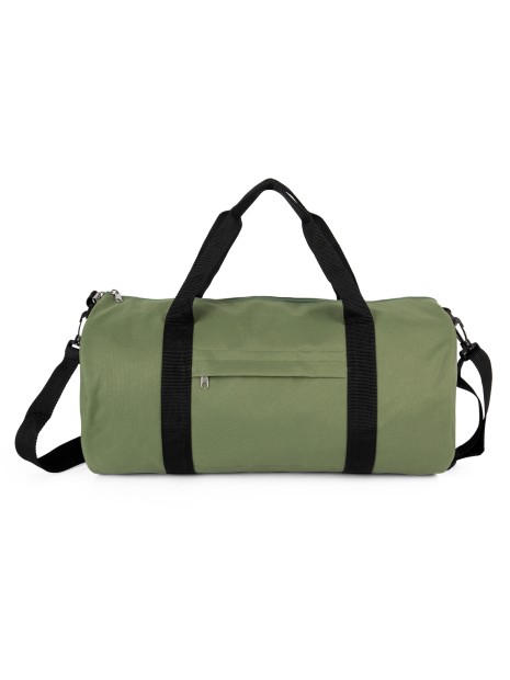 KIMOOD Sac tubulaire recyclé avec poche frontale matcha green personnalisable