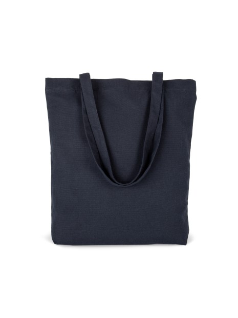 KIMOOD Sac cabas en coton "K-loop project" recyclé navy blue jhoot personnalisable